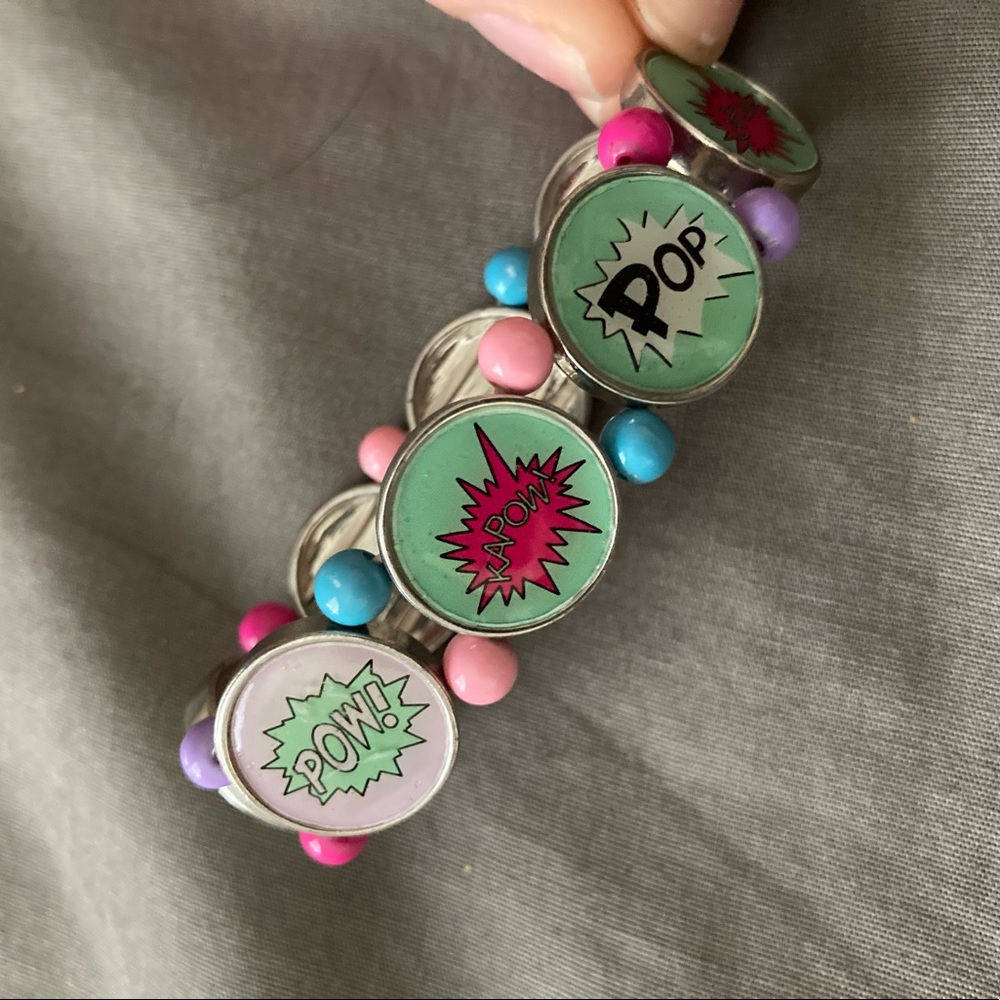 Comic Themed Bracelet